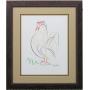 ROOSTER SILKSCREEN BY PABLO PICASSO