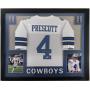 Autographed Dak Prescott Custom Framed Jersey