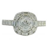 14k Gold 1.45 ct Round Natural Diamond Ring