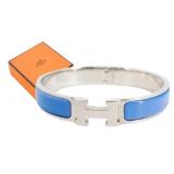 Hermes Blue H Bracelet