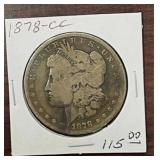 1878 Carson City Morgan Silver Dollar