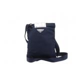 PRADA Navy Blue Nylon Shoulder Bag