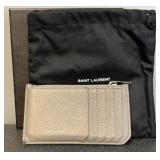 Saint Laurent Gray Cardholder
