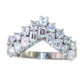 Platinum Natural 1.00 ct VS Diamond Ring
