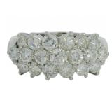 Platinum 2.00ct Natural VVS Brilliant Diamond Ring