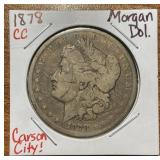 1878 Carson City Morgan Silver Dollar