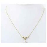 Mikimoto Pearl Pendant Necklace