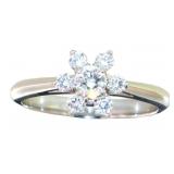 Tiffany & Co Platinum Natural Diamond Ring