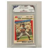 1987 Topps Kmart #5 Mickey Mantle Card