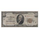 1929 $10 Richmond, VA National Currency Bank Note