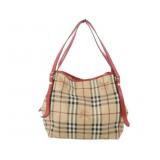Burberry Horse Nova Check Tote Bag