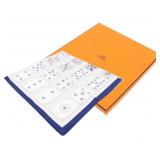 Hermes Carre 90 EU De Cartes Scarf 100% Silk