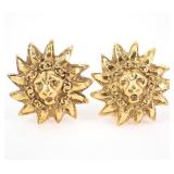 Chanel Lion Cufflinks