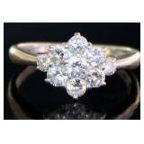 Platinum 1.01 ct Natural Brilliant Diamond Ring