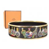 Hermes Enamel Bangle Bracelet