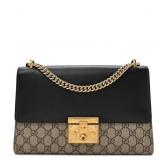 Gucci GG Supreme Padlock Shoulder Bag
