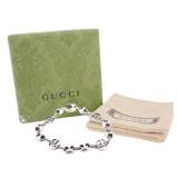 Gucci Double G Silver Bracelet