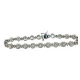 10k Gold 3.00 ct Natural Diamond Bracelet