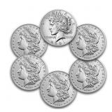 2021 US Mint Morgan & Peace Dollar Anniversary Set
