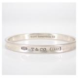 Tiffany & Co. 1837 Silver Bangle