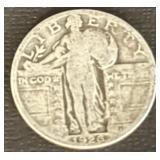 1926 Standing Liberty Quarter Dollar Coin