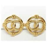 Chanel Coco Gold Clip-on Earrings