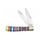 Steel Warrior Turquoise Bar Trapper Knife
