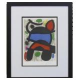 Perriere le Miroir Framed by Joan Miro