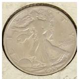 1935 Philadelphia Mint Walking Liberty Half Dollar