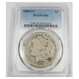 1890 CC Carson City Morgan Silver Dollar