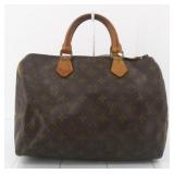 Louis Vuitton Monogram Speedy 30 Boston Bag