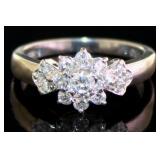 Platinum Natural 1/2 ct VS Diamond Ring