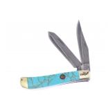 Michael Prater H&R Kingman Damascus Knife