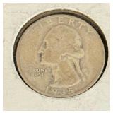 1935 Philadelphia Mint Silver Washington Quarter