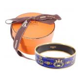 Hermes Enamel GM Cloisonne Bracelet