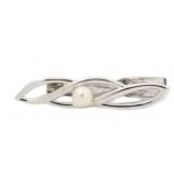 Mikimoto Silver Akoya Pearl Tie Pin