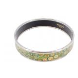 HERMES Enamel Bangle