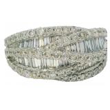 Platinum 2.25 ct Natural VVS Diamond Ring