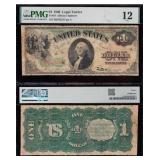 1869 $1 Rainbow US Legal Tender Note