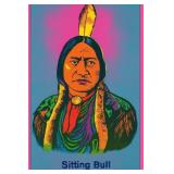 Sitting Bull I Limited Edition by Pop Avenue