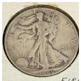 1946 Philadelphia Mint Walking Liberty Half Dollar