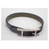 Hermes Tandem Leather Bracelet