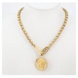 Versace Medusa Necklace