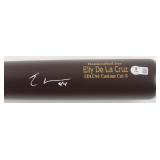 Autographed Elly De La Cruz Model Baseball Bat