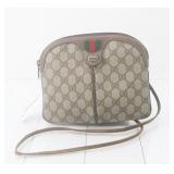 Gucci GG Supreme Web Sherry Line Shoulder Bag