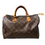 Louis Vuitton Monogram Speedy 30 Bag