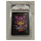 Pokï¿½mon Black Foil Custom Pikachu Card