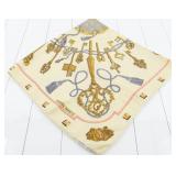 Hermes Carr 90 Fashion Scarf 100% Silk