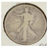 1917 Philadelphia Mint Walking Liberty Half Dollar