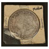 1oz .999  Morgan Silver Round